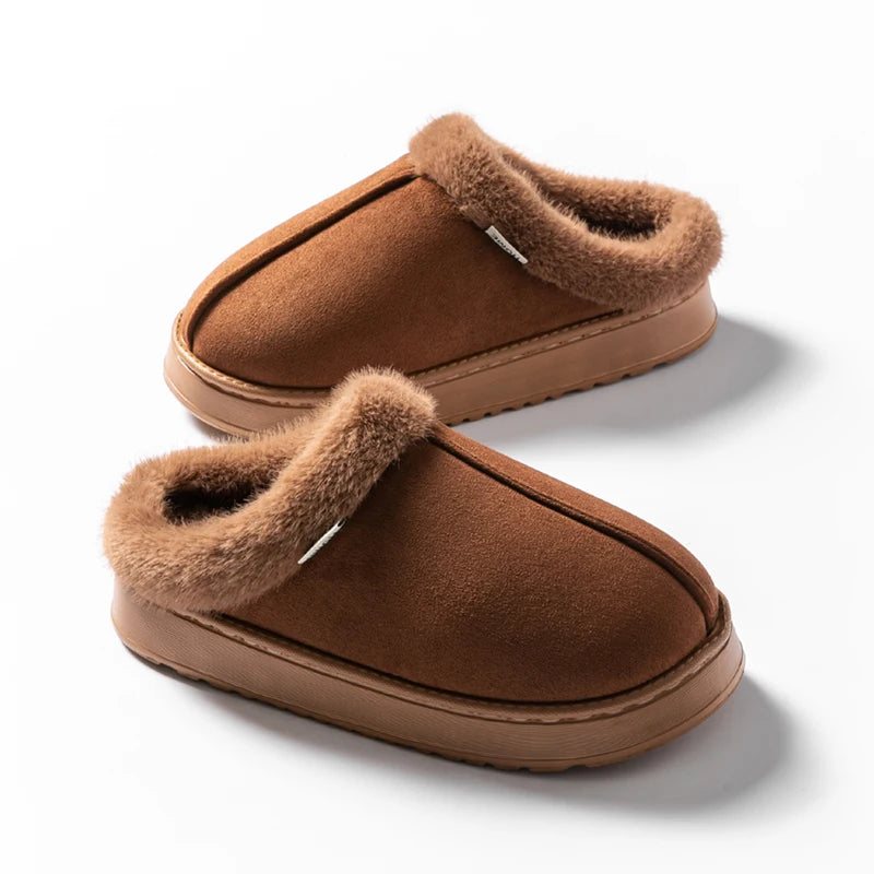 Dames Fluffy Slippers Winter Warm | Slippers | Antislip Binnenpantoffels voor Dames & Heren