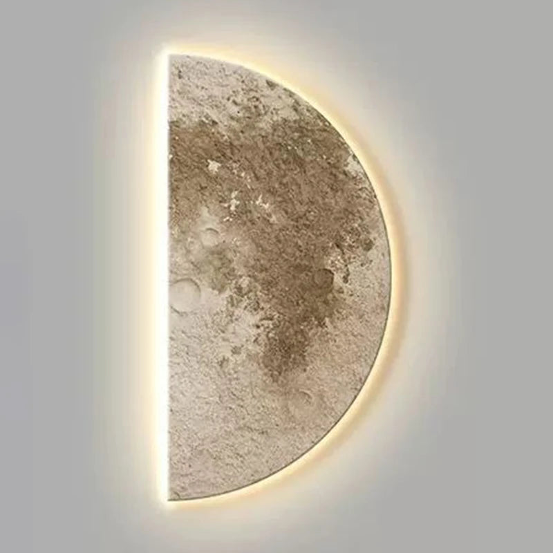 Realistische Maan Muurlamp | Verlichting | Sferische Maan Wandverlichting