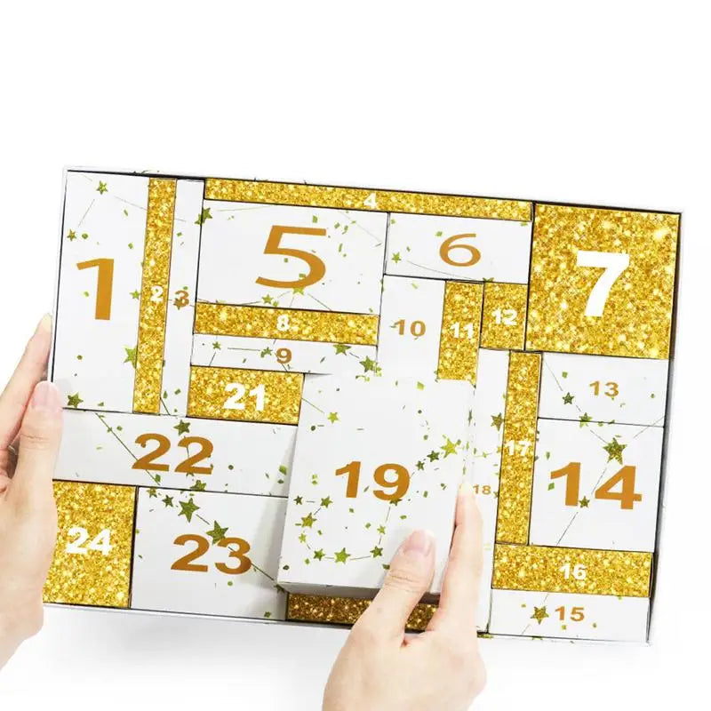 Schoonheids Advent Kalender - Complete Countdown Set voor Kerstmis, Perfect Cadeau voor Haar