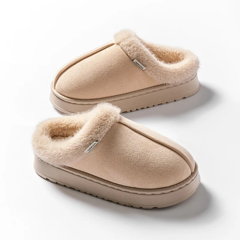 Dames Fluffy Slippers Winter Warm | Slippers | Antislip Binnenpantoffels voor Dames & Heren