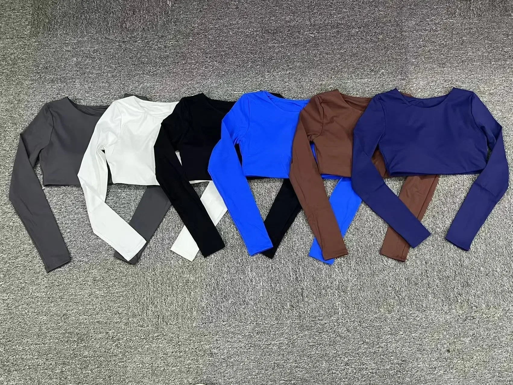 Stijlvolle Top Met Lange Mouwen