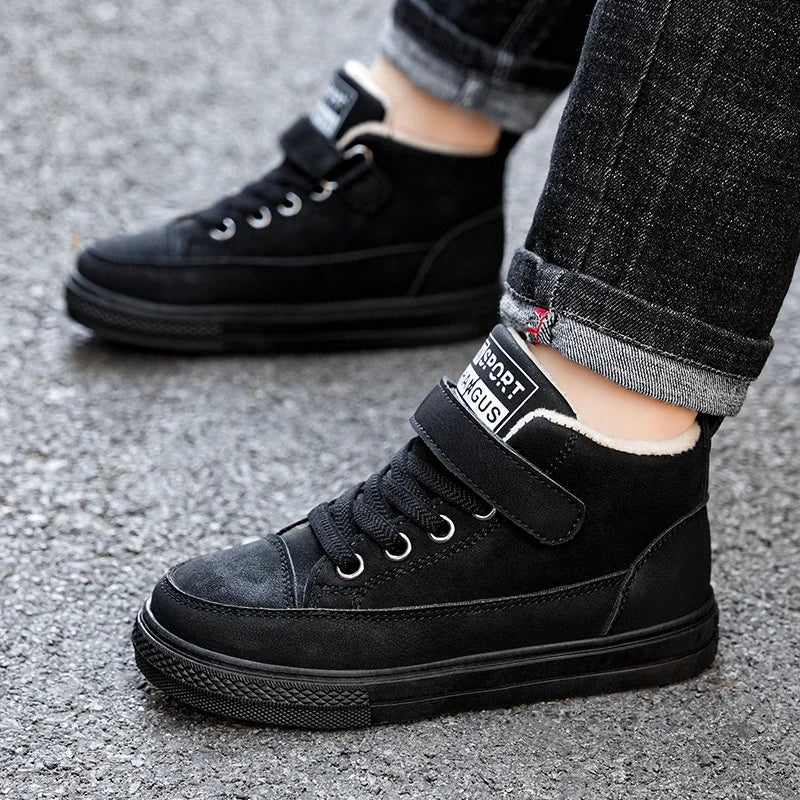 Winter Kids Sneakers | Warme Sportschoenen Voor Jongens & Meisjes - Lichte Zool & Zacht Bontdesign