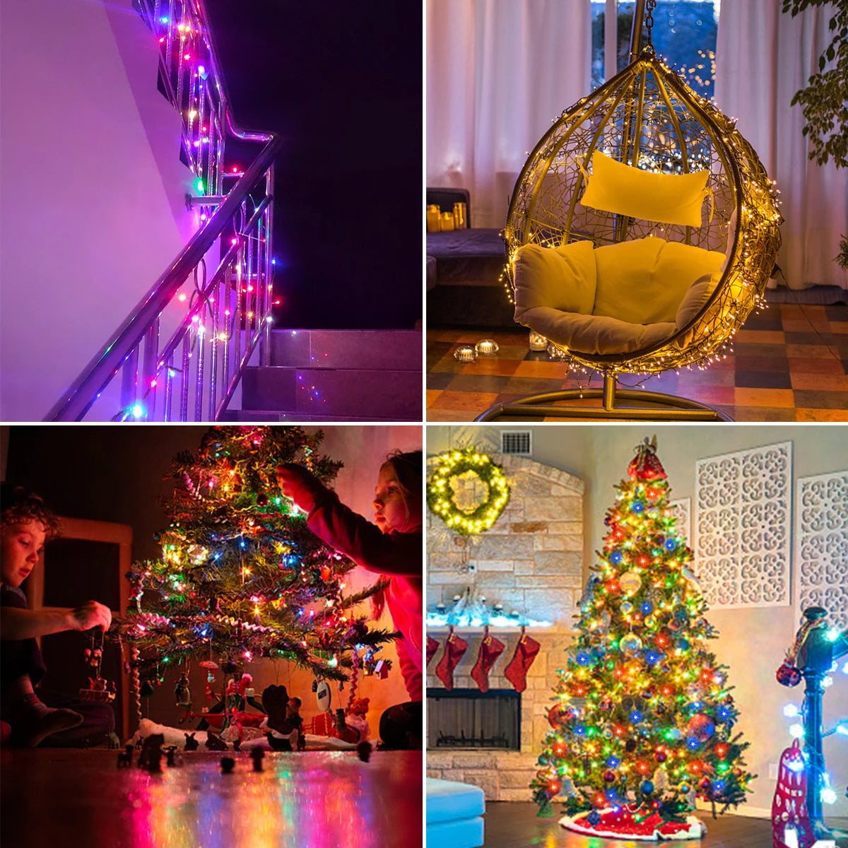 LED kerst verlichting - 10/20/30/50/100M - Voor Buiten en Binnen - Waterbestendig - In meerdere Kleuren Beschikbaar