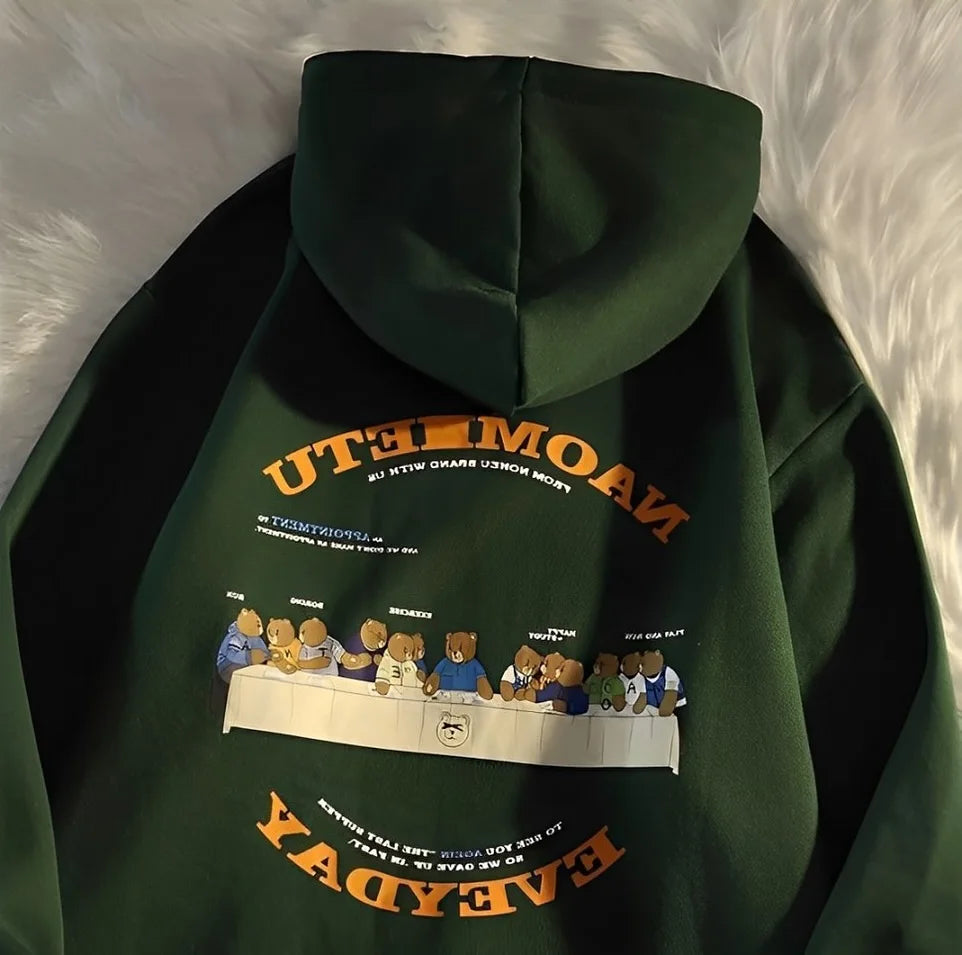 Streetwear Hoodie Unisex | Loose Fit | Lekker zacht - Fleece - Dagelijks of Casual