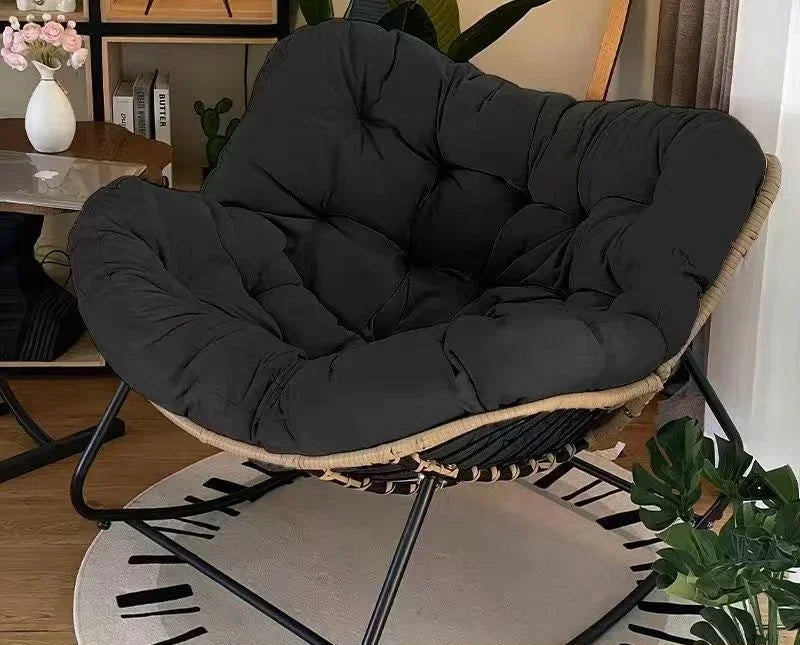 Rotan Relaxstoel - Loungestoel met Luxe Design voor Comfortabel Ontspannen, Ideaal voor Woonkamer of Balkon