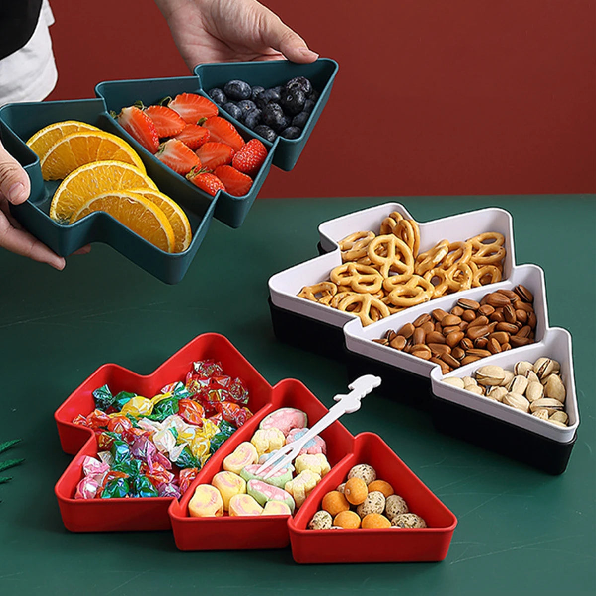 Kerstschaaltjes set - schaaltje voor op tafel