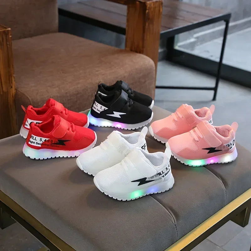 LED Sneakers Kinderen | Tennis- & Sportschoenen Met Lichtjes - Perfect Voor Peuters & Kleuters