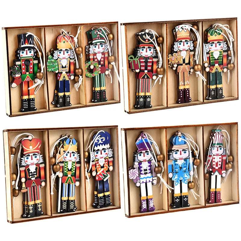 Houten Gemberkoekjes Ornamenten - Klassiek Ontwerp voor Boomdecoratie en Geschenken