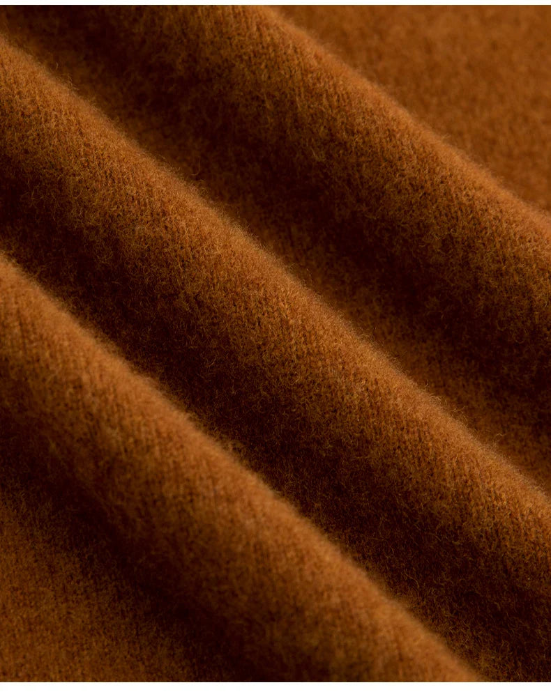 Business Wool Turtleneck | High Quality Materials - Warm and Cozy - Fall - Ideal for Formal and Informal Occasions