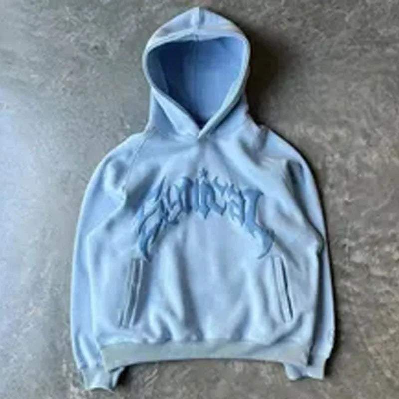 Harajuku Brief Gedrukte Hoodie | Loose Fit | Stijlvolle Casual Streetwear - Comfortabele Oversized Pasvorm