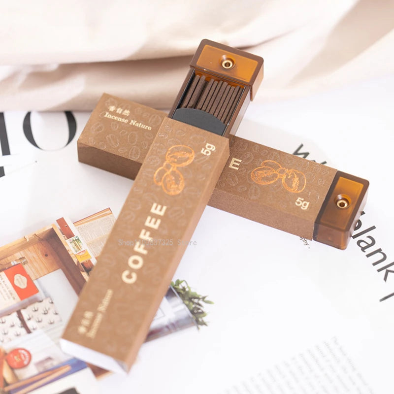 Draagbare Koffie Wierookstokjes | Aromatherapie | Woon-, Studie- & Kantoorruimte Zuivering