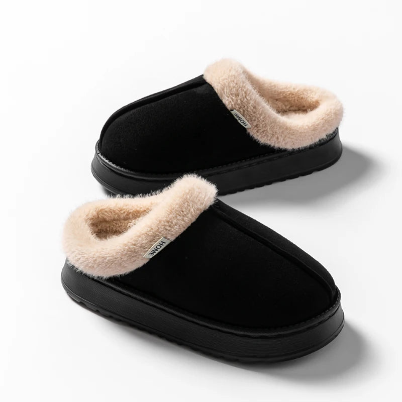 Dames Fluffy Slippers Winter Warm | Slippers | Antislip Binnenpantoffels voor Dames & Heren