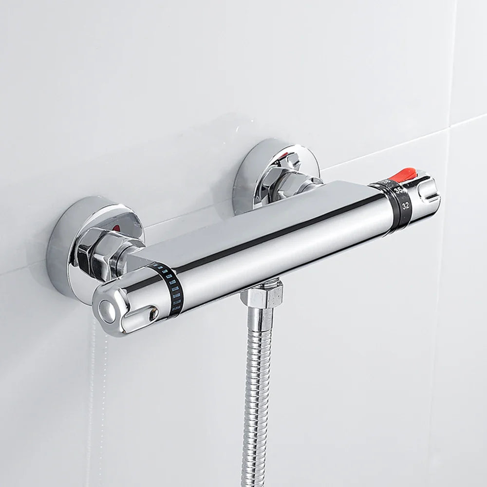 TempControl | Chromen Thermostatische Douchekraan