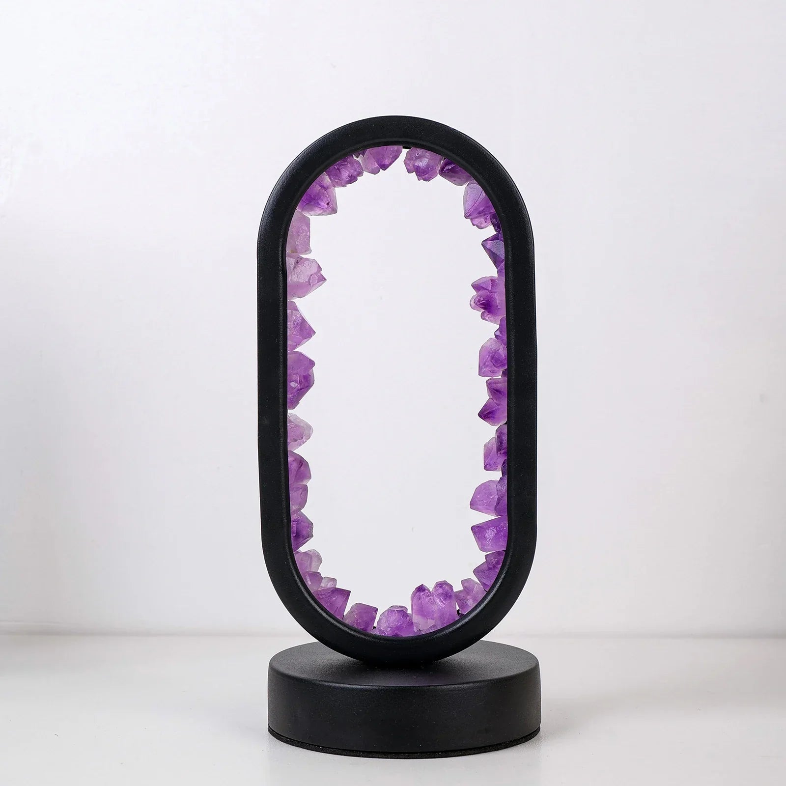 AuraStone | Natuurlijke kalmerende amethist kalmte lamp