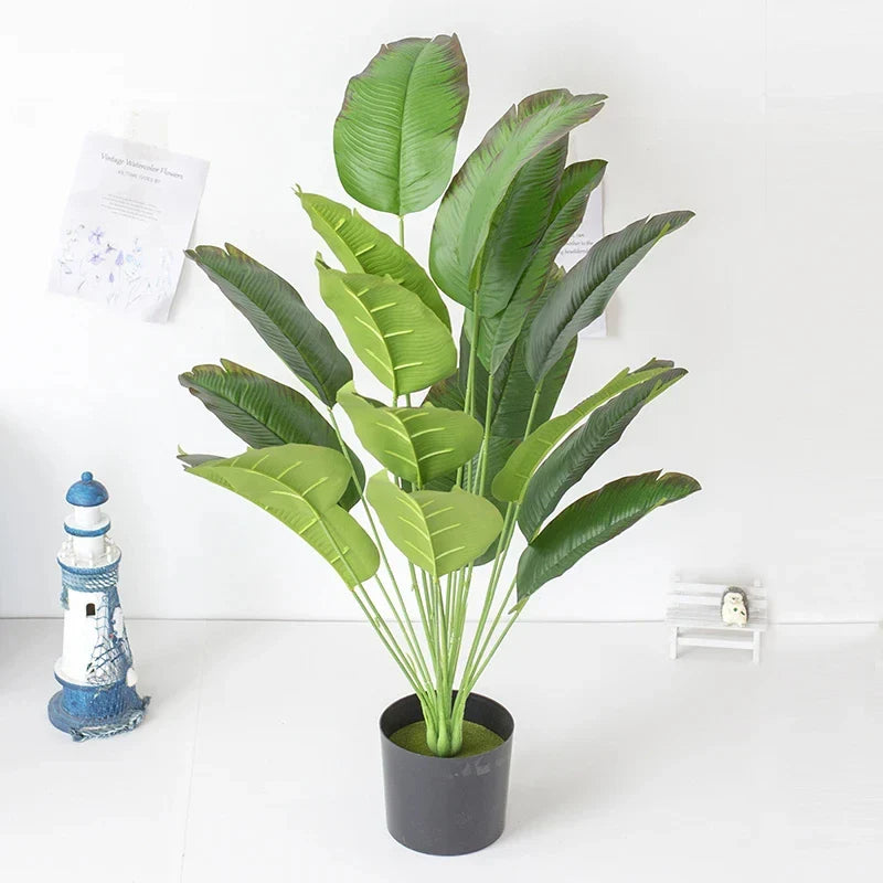Kunstmatige Planten Grote Tropische Palmboom Nep Bananenplanten