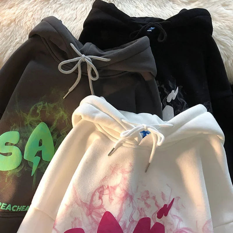 Bold Statement Hoodie | Losse Pasvorm | Grote Teksten - Luid en Trots, Straatwijs