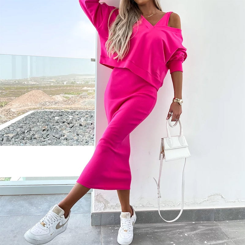 Elegante Warme Damesset - Regular Fit - Belle Couture - Essential Warmte