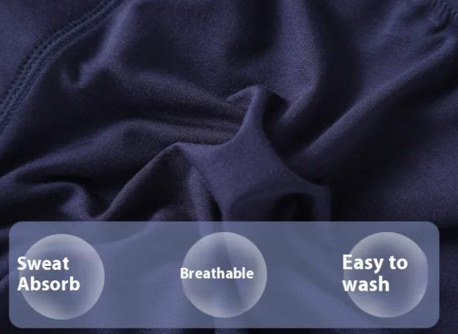 Heren Incontinentie Boxershort Absorberend Anti-Lek | Ondergoed | Wasbare Hoge Taille Incontinentie Onderbroek