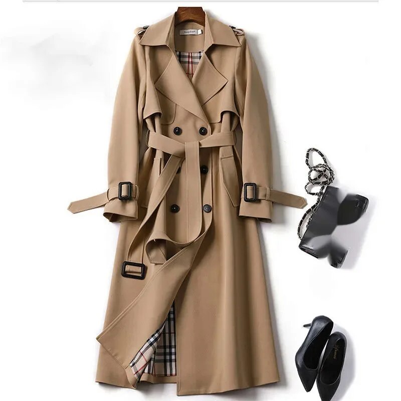 Ladies Luxury Trench Coat