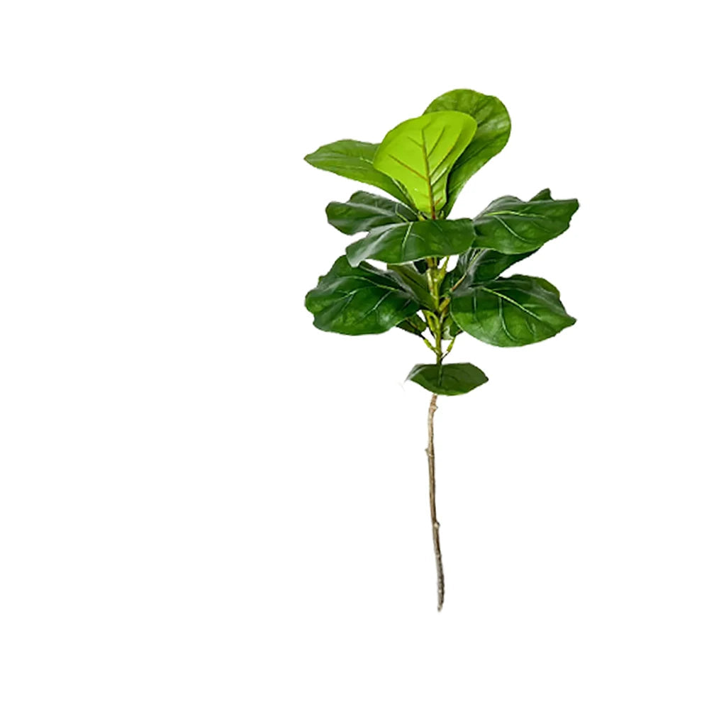 70–135cm Kunst Ficusboom | Rubberplant Met Fiddle Leaves | Nepplant Voor Binnen & Buiten
