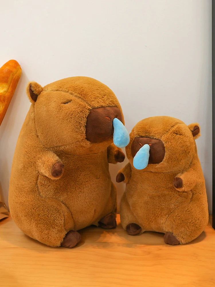 Cartoon Capibara Kussen | Uniek en speels - Zacht pluche materiaal - Leuk voor kinderen en volwassenen