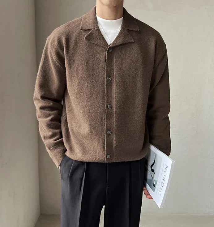 Oxford Autumn Cardigan | High Quality Materials - Warm and Cozy - Autumn - Ideal for Formal and Informal Occasions