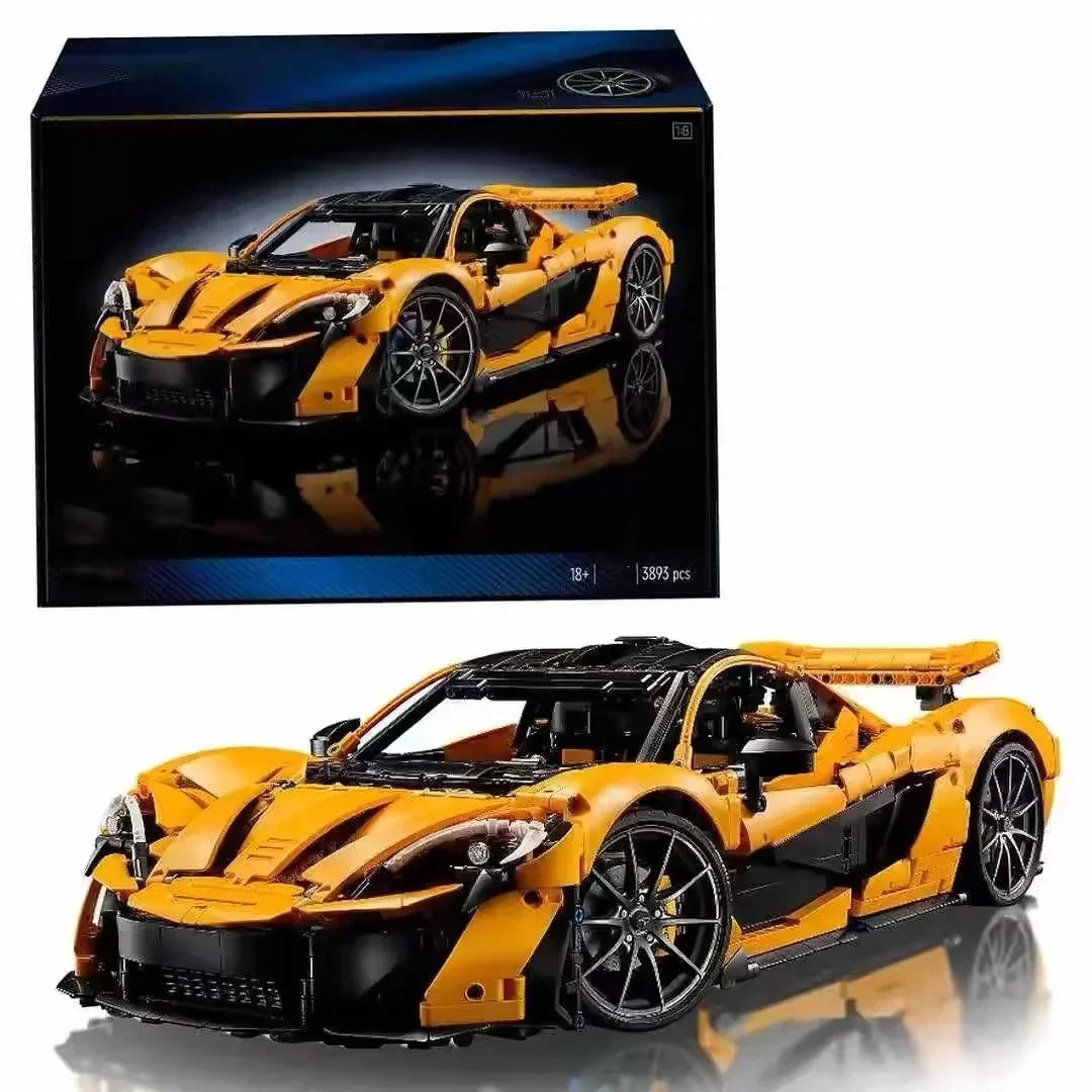 Technische Bouwset Formule 1 Auto - 3893 Stuks - Prachtig Displaymodel voor Verzamelingen