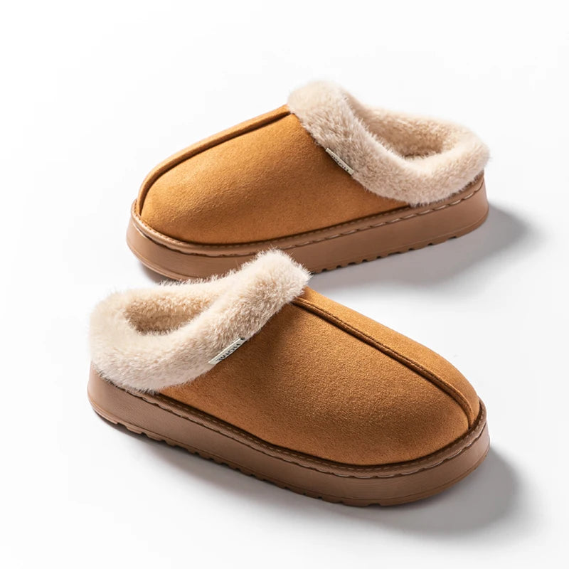 Dames Fluffy Slippers Winter Warm | Slippers | Antislip Binnenpantoffels voor Dames & Heren