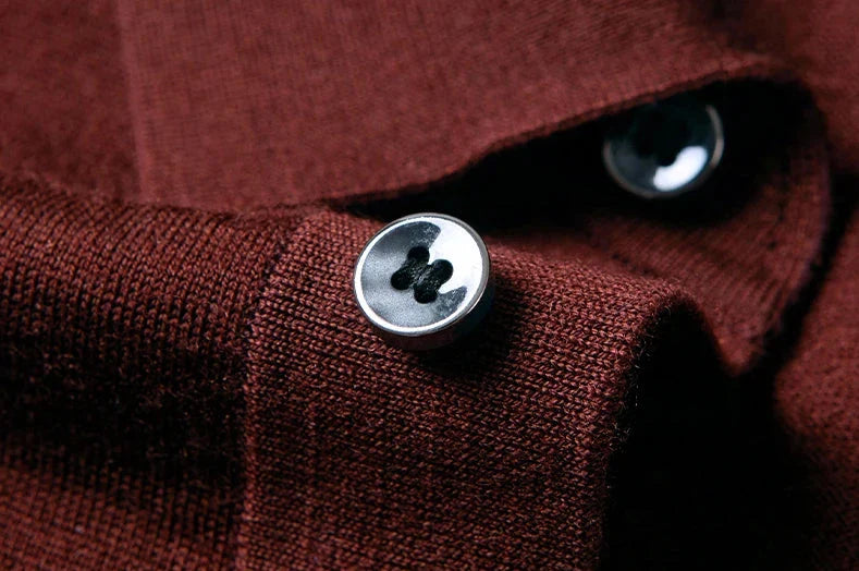 Slim fit wool autumn sweater | High quality materials - Warm and cozy - autumn - Ideal for formal and informal occasions