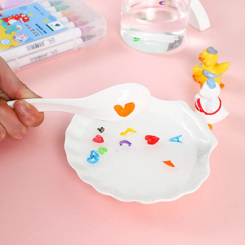 Magic Water Pen | Creatieve kunstwerken in het water - Waterpaint (+ GRATIS keramische lepel)