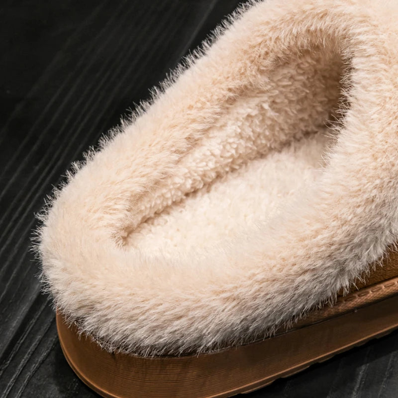Dames Fluffy Slippers Winter Warm | Slippers | Antislip Binnenpantoffels voor Dames & Heren