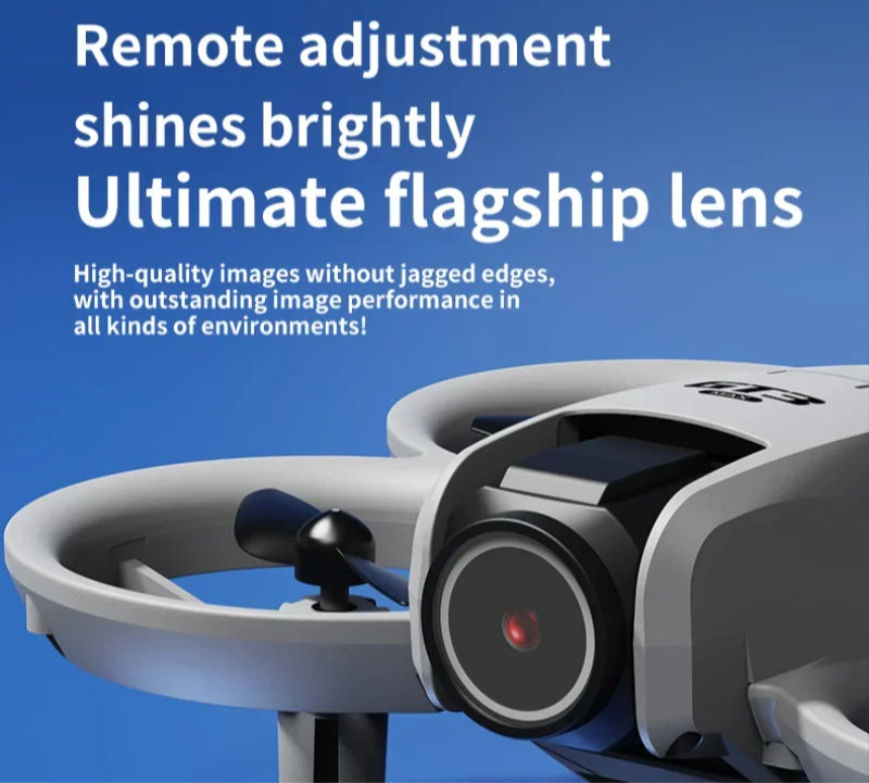 AeroPro i 8K UHD Professionele Drone 5G GPS Opvouwbare RC 18000M | Drone | Brushless Drone met Hindernisvermijding & Afstandsbediening