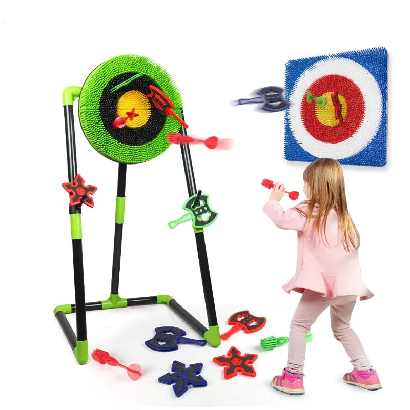 DartZone | Magnetisch dartbord voor kinderen | Magnetisch Dartbord Kinderen Veilig – Familie Doelspel met Standaard, Leuk Binnen en Buiten Wedstrijdspeelgoed voor Kinderfeestje