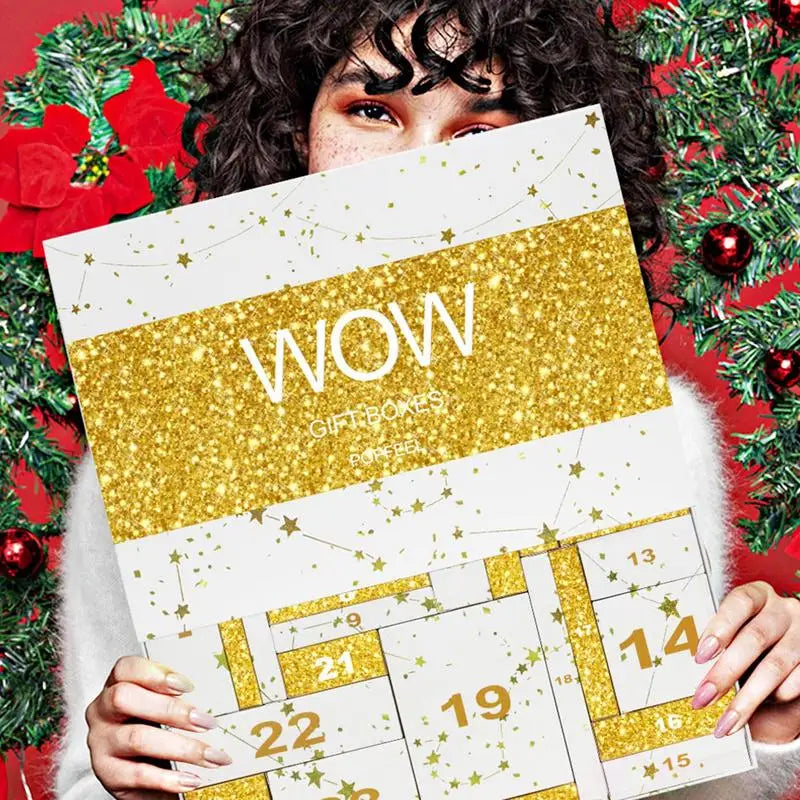 Schoonheids Advent Kalender - Complete Countdown Set voor Kerstmis, Perfect Cadeau voor Haar