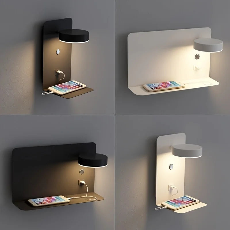 Eclat Freya - Nachtlamp met USB-aansluiting