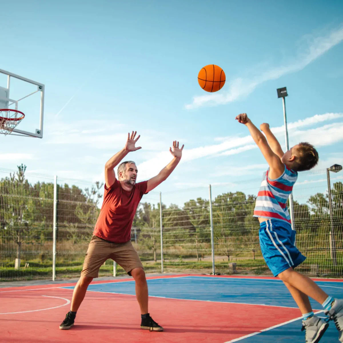 HushBall Stille Basketbal