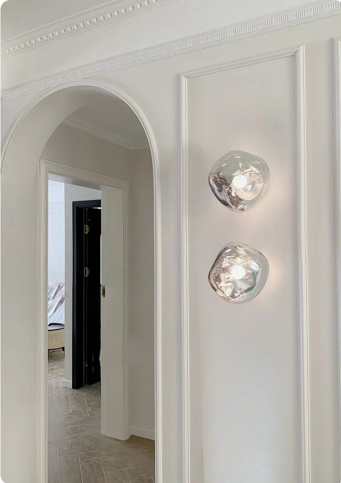 Space Glass Wandlamp