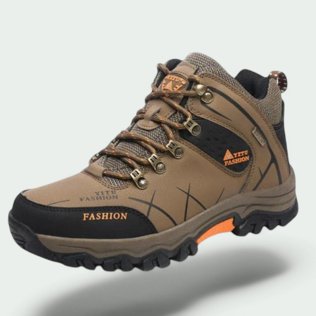 Ridgestep Heren Wandelschoenen Waterdicht - Comfortabele Outdoorschoenen met Ondersteuning en Antislip Zool - Voor Wandelen, Werk en Sport