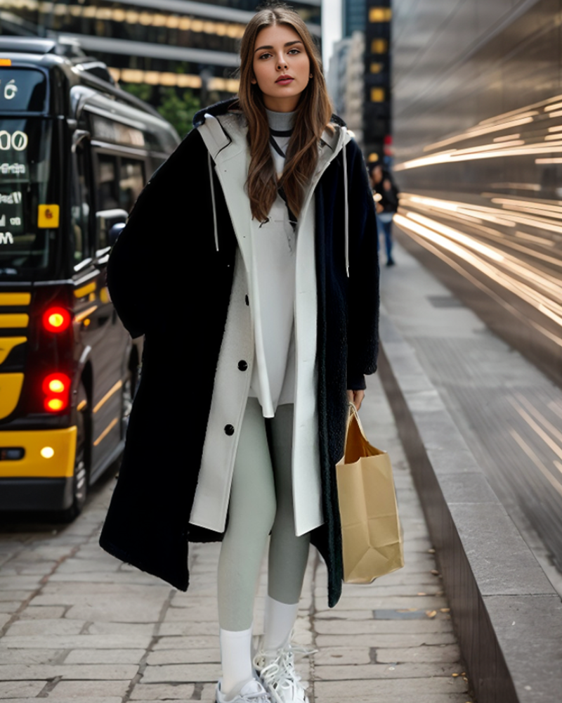 Hooded Trench Coat | Beige - Stylish and Functional