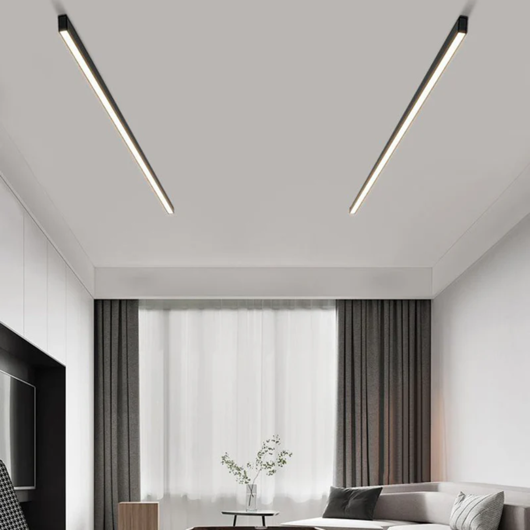Industriële LED Plafondlamp Stratum | Robuust metaal | Energiezuinige verlichting | Geschikt voor 5-10㎡ ruimtes | Dimoptie beschikbaar | Voor woonkamer, slaapkamer, keuken | IP20 | 110-240V