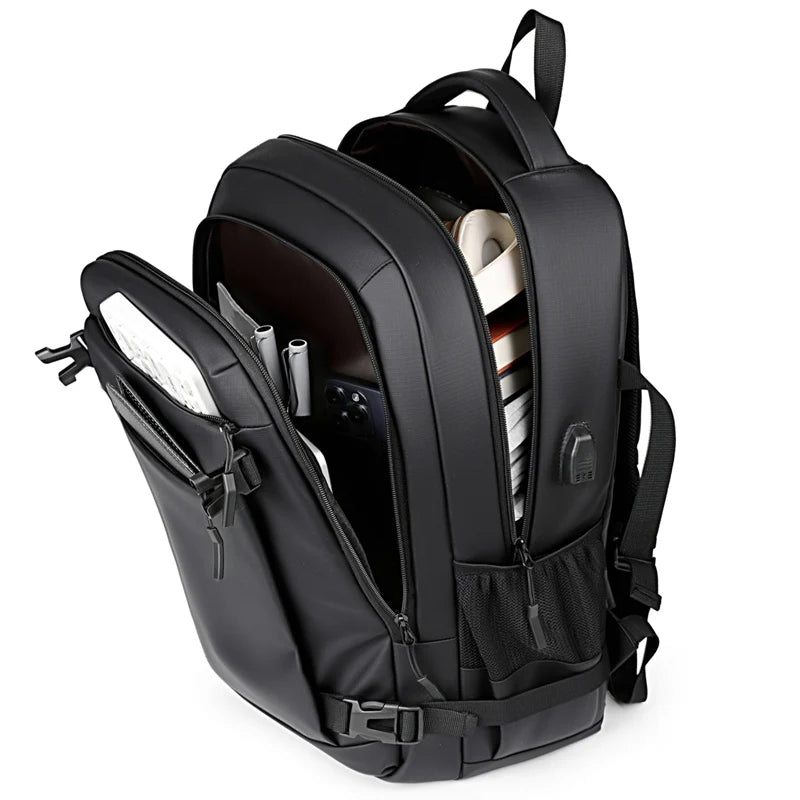 Waterdichte Heren Rugzak met Laptopvak | Grote Capaciteit en Ergonomisch Ontwerp