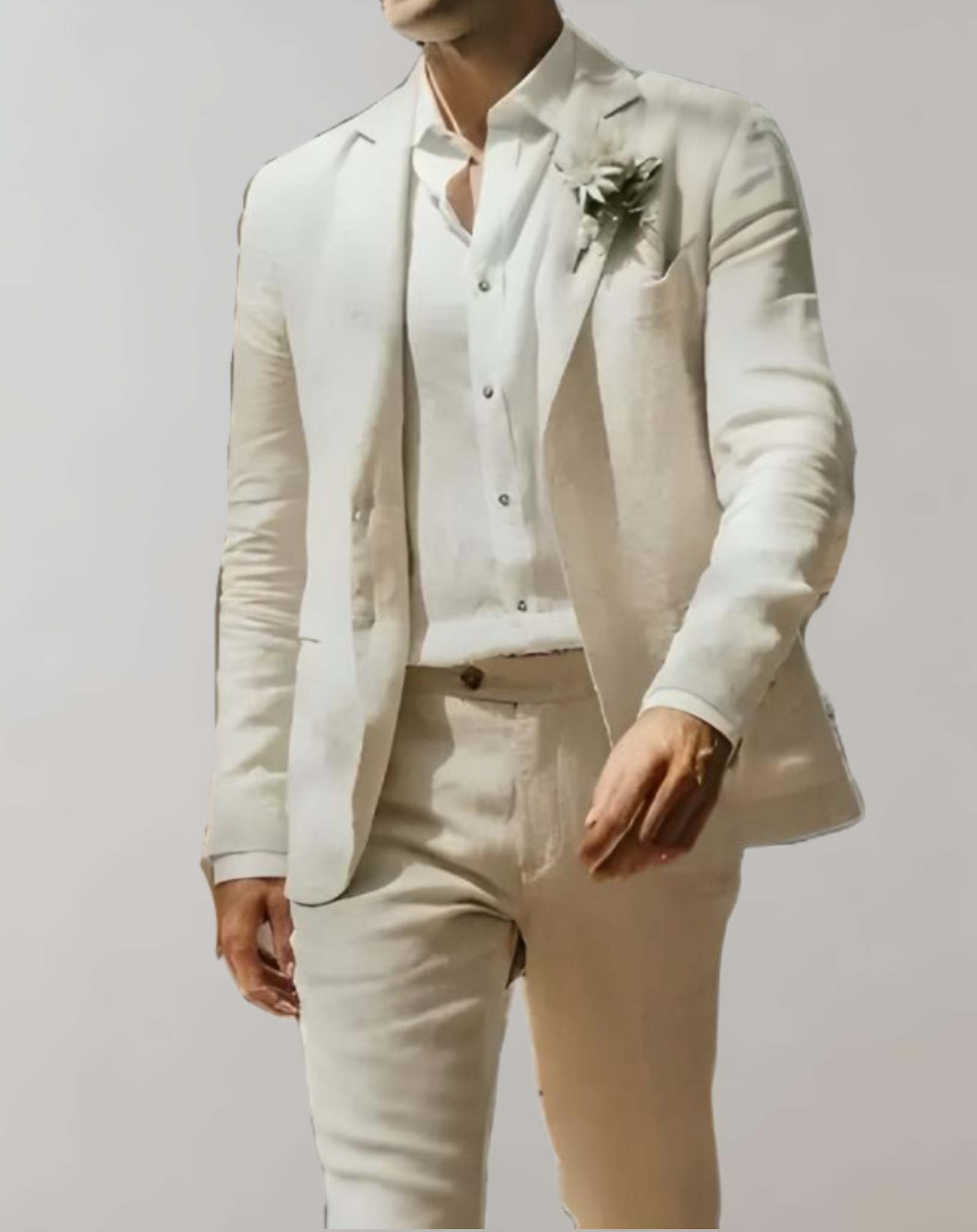 UMISS Heren Geruit pak 2-delige klassieke fit double-breasted jas en broek set UMISS Heren Geruit pak 2-delige klassieke fit double-breasted jas en broek set