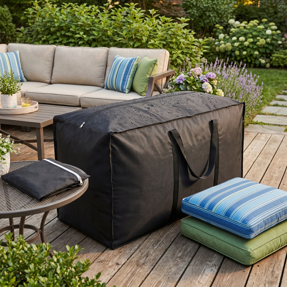 Wexor Opbergtas - Waterdicht 210D Oxford Stof, Zwart