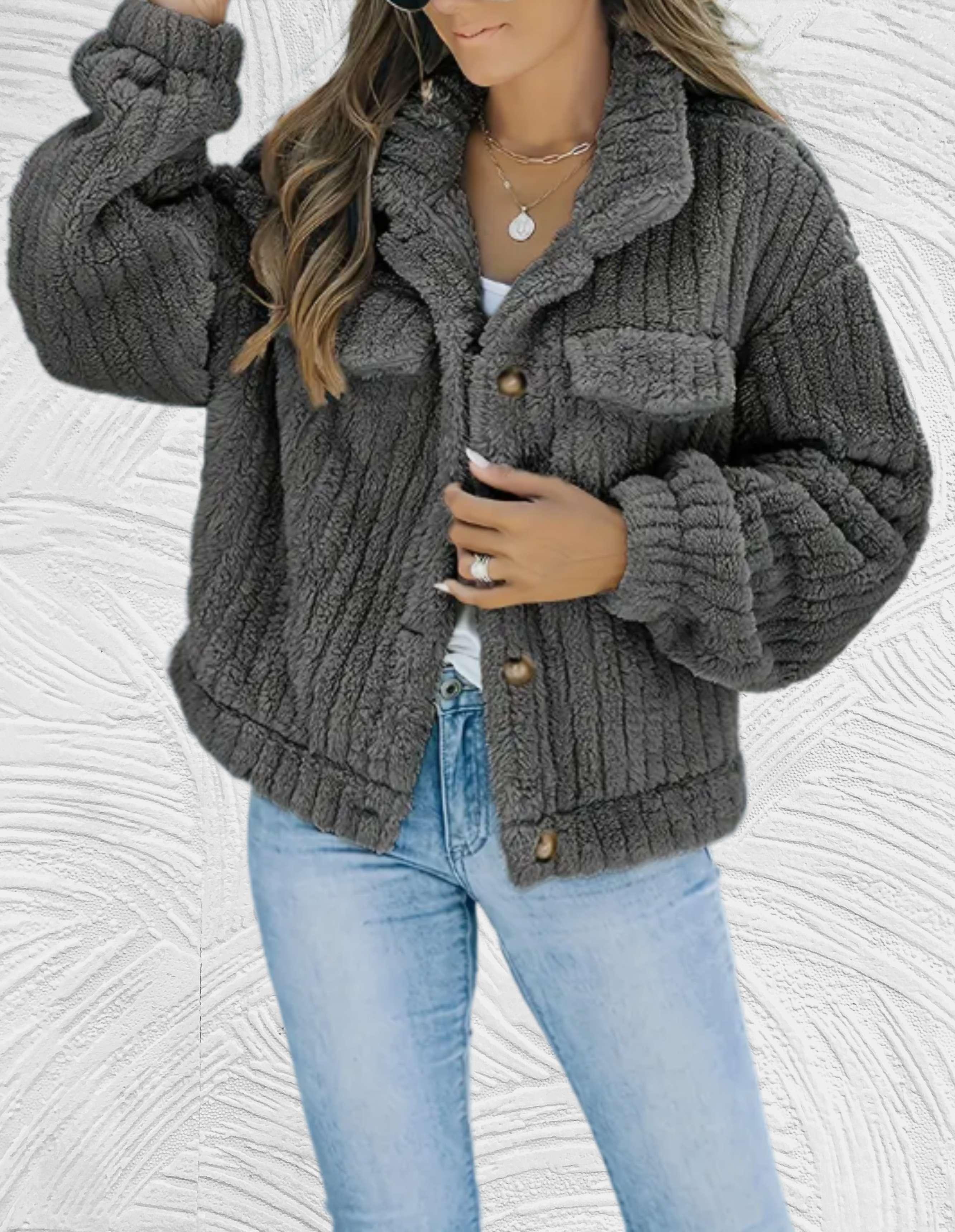 Coat Women - Wool Coat - Stylish Coat - Winter/Autumn Coat