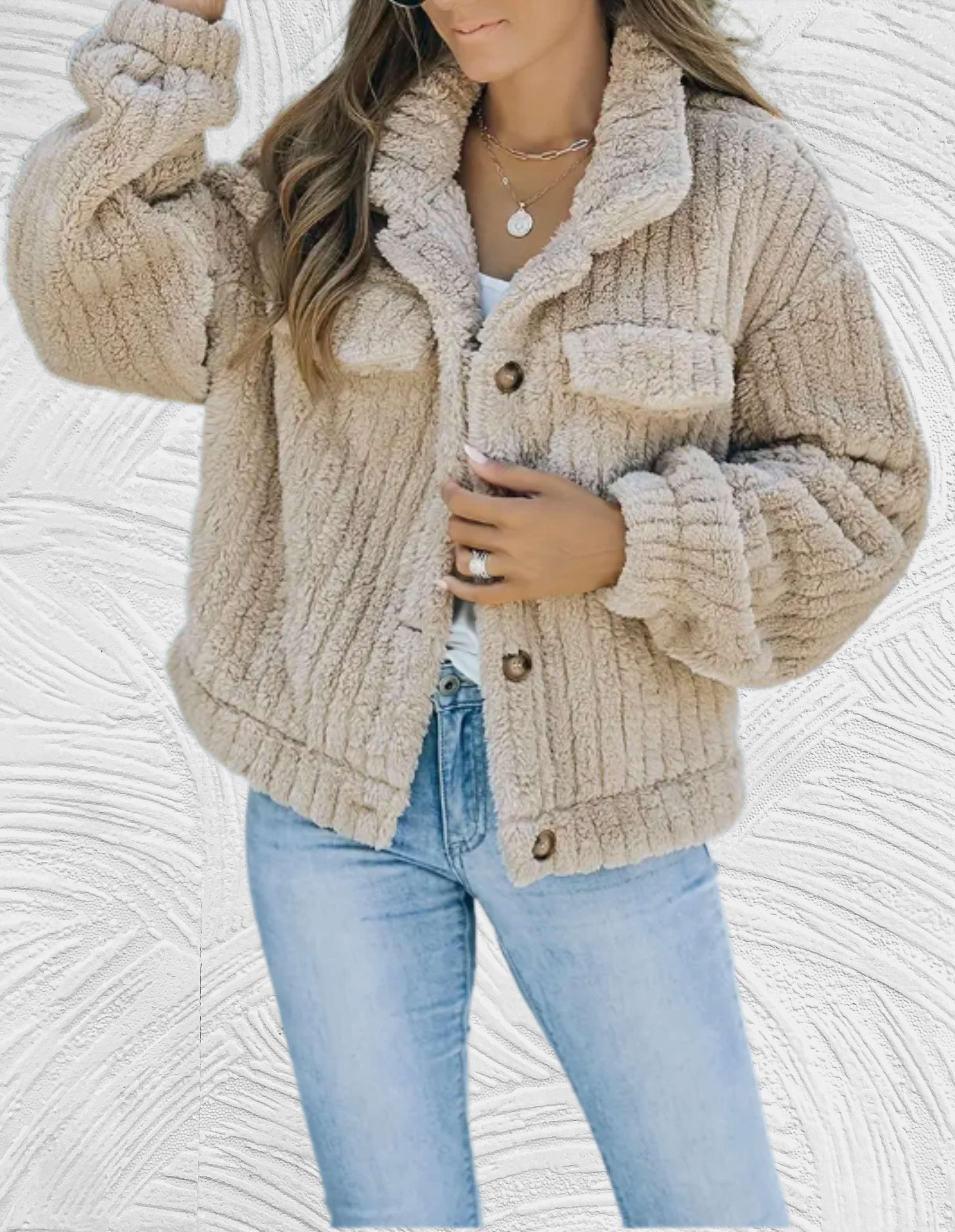 Coat Women - Wool Coat - Stylish Coat - Winter/Autumn Coat