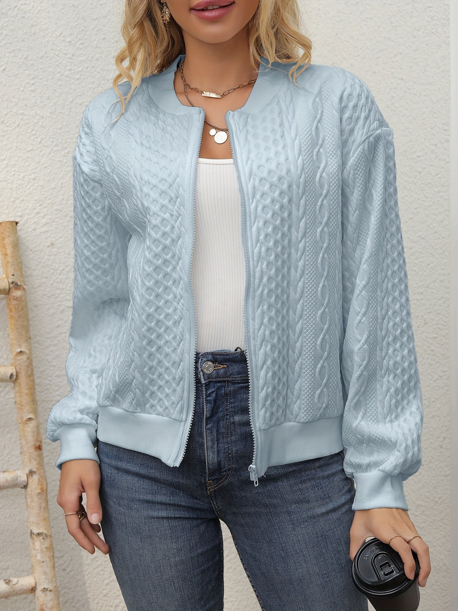 Nomi | Solid Bomber Jacket