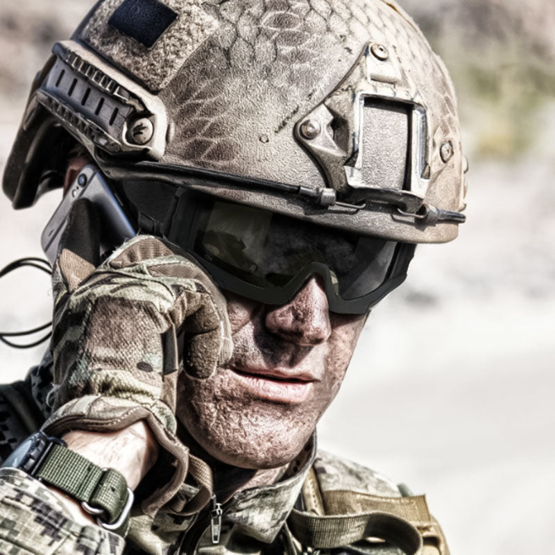 Anti-Fog en Fit Over Glasses Motorfietsbril