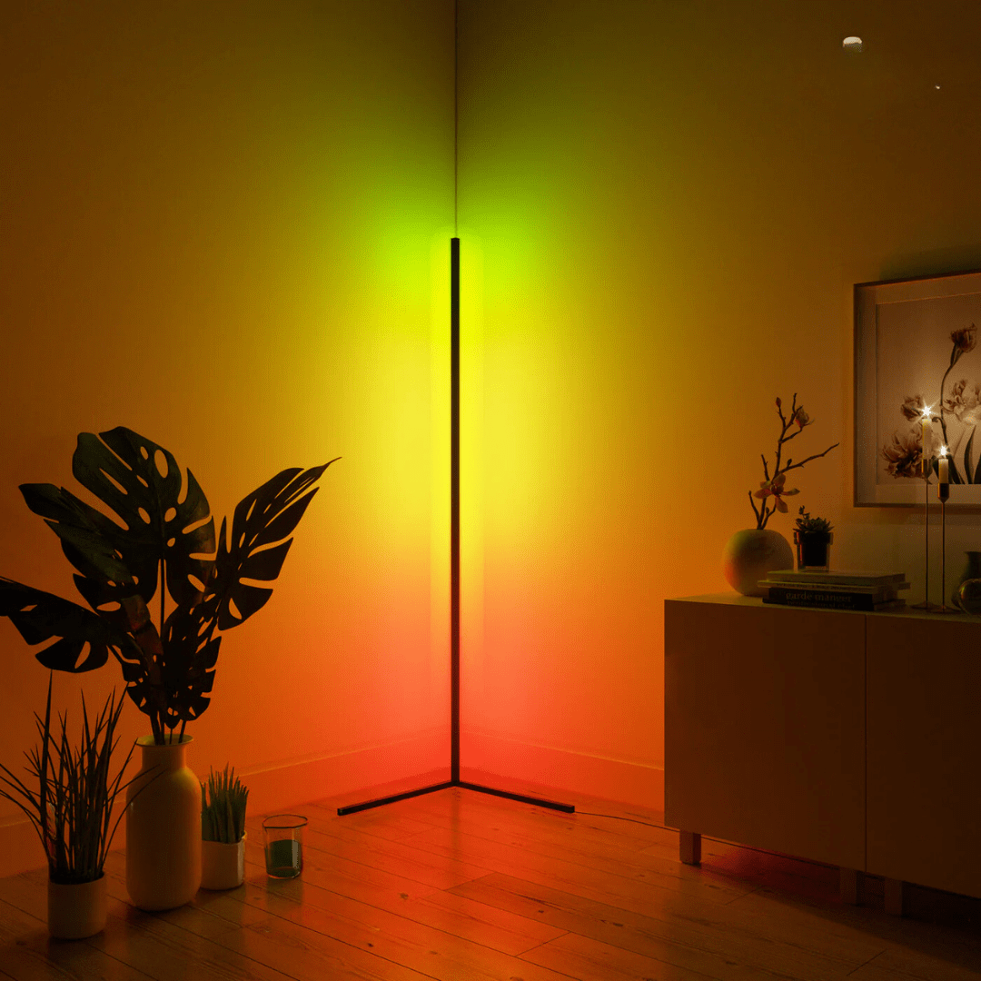 Ambiance Dimbare LED Vloerlamp – Luxe Verlichting met 1+ Miljoen Kleuren