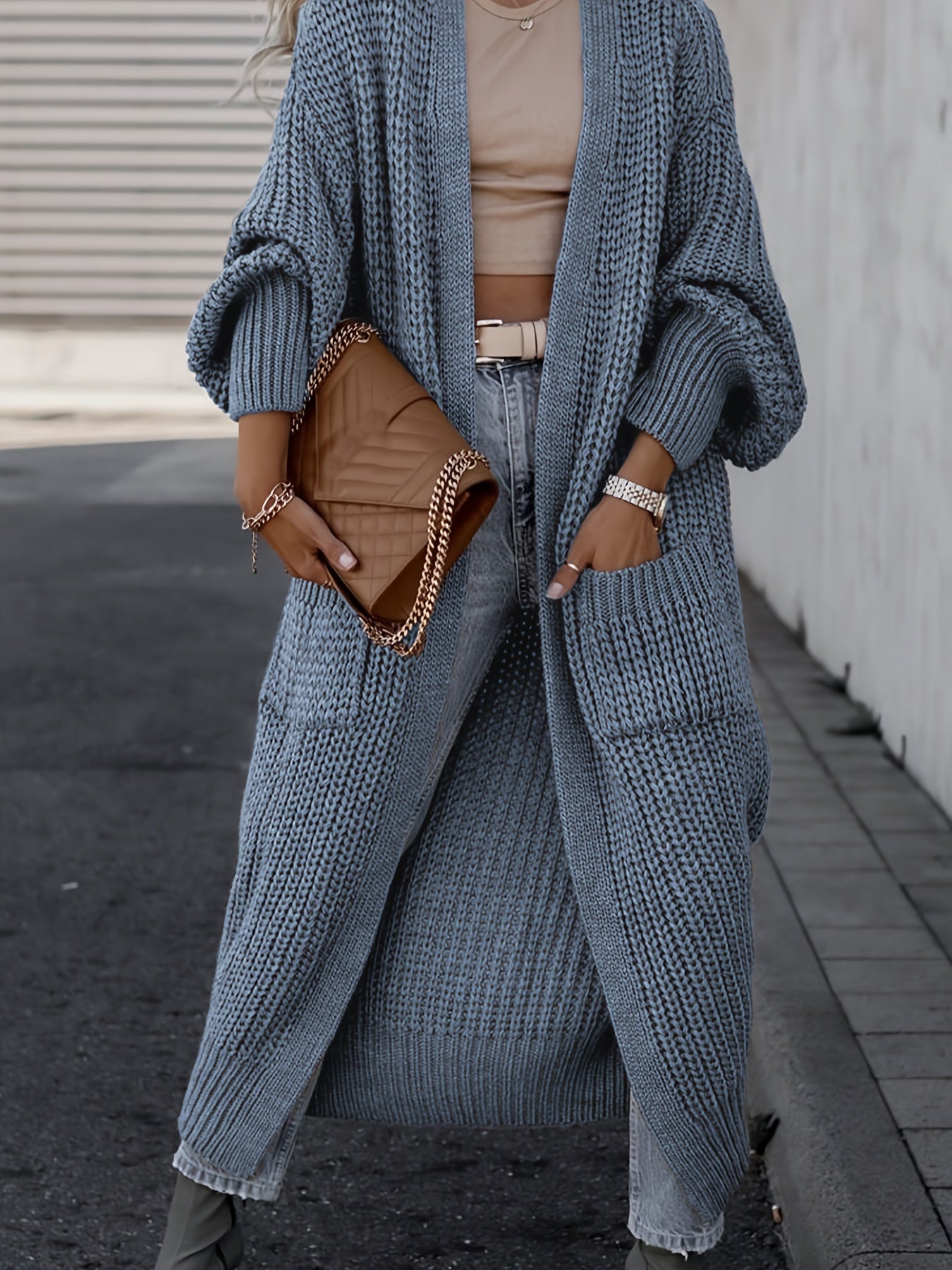 Cardigan | Regular Fit | Open Voorzijde - Lange Mouwen - Stijlvol en Warm voor Herfst en Winter