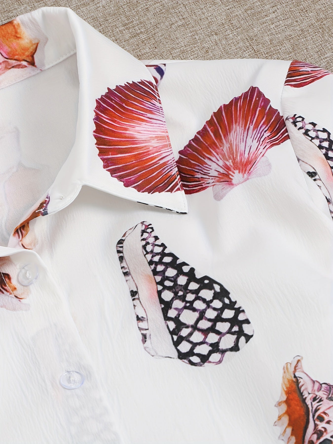 Schelpenprint Set | Zomerset dames | Zomerse Casual Set